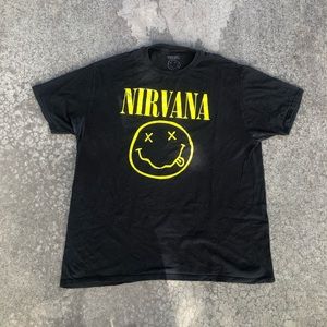 Nirvana Rock Band Concert Shirt